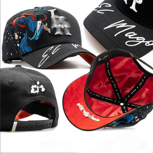 Gorras de Béisbol Bordadas de 5 Paneles de Calidad OEM/ODM G5, Gorras de Gamuza Estilo Wizard para Hombre, Proyecto 001 - Product Image 1