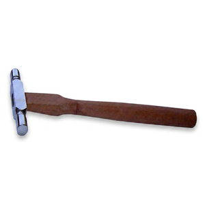 Martillo de punta esférica con mango de madera SUNTOOLS/STIPL para pulido de joyas, herramientas de bricolaje, forma plana y redonda - Product Image 1
