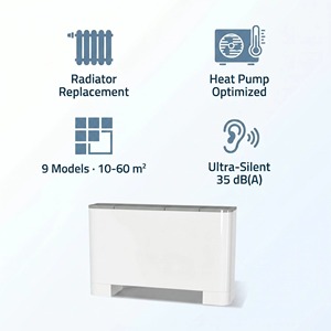 Unidades de Ventiloconvector de Agua Fría de Pie Nuevas del Fabricante para Calefacción y Refrigeración Doméstica, Uso Interior, Alta Seguridad, Núcleo de Bomba 25 - Product Image 5