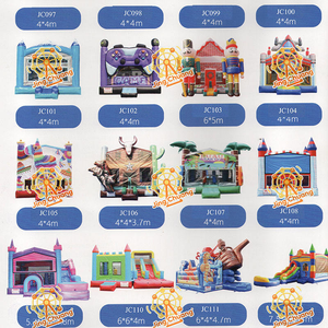 <span class=keywords><strong>Vente</strong></span> directe usine : Château gonflable et toboggan combinés Doctor Pig série 6 pour enfants, petit modèle intérieur/extérieur - Product Image 6