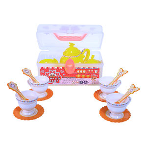 Kids <b>Tea</b> Party <b>Play</b> <b>Set</b> with Storage Box Kitchen <b>Tea</b> Time Pretend Role <b>Play</b> Toy - Product Image 1