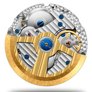 로비니 16066 남성 손목 시계 도매 브랜드 정품 가죽 오토매틱 손목 시계 중국 상하이 남성용 4가지 색상 - Product Image 6