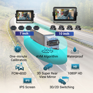 Sistema de Visión Panorámica 360° 3D OEM ODM con 4 Cámaras y Monitor de 7 Pulgadas para Camiones, Autobuses y Vehículos Comerciales - Product Image 3