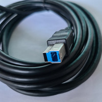 Kabel Printer USB 2.0 3.0 USB C, kabel Data USB C ke tipe B Male untuk Printer PC