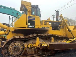 รถดันดินมือสอง CAT D6R D7H D8K Komatsu D375A-5 เครื่องจักรตีนตะขาบ D375A2 D275 คุณภาพสูง รถดันดินสำหรับงานก่อสร้าง พร้อมมอเตอร์ปั๊ม - Product Image 1