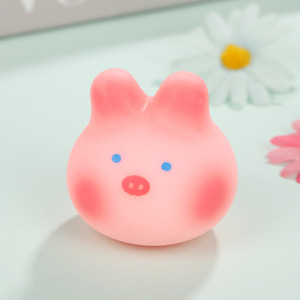 Juguete de Descompresión Suave y Adorable de Flor de Cerezo, Conejo y Cerdo para Apretar, para Niños de 5 a 7 Años - Product Image 2