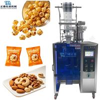 Machine d'emballage de granulés à plaque vibrante haute vitesse avec purge d'azote pour sachets de pop-corn, noix et snacks, équipement de scellage et d'emballage en sachet
