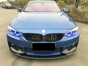 Gloss black MP design Car paraurti anteriore Lip Splitter anteriore per <span class=keywords><strong>BMW</strong></span> <span class=keywords><strong>serie</strong></span> <span class=keywords><strong>4</strong></span> <span class=keywords><strong>F32</strong></span> <span class=keywords><strong>Coupe</strong></span> M Tech M Sport - Product Image 4