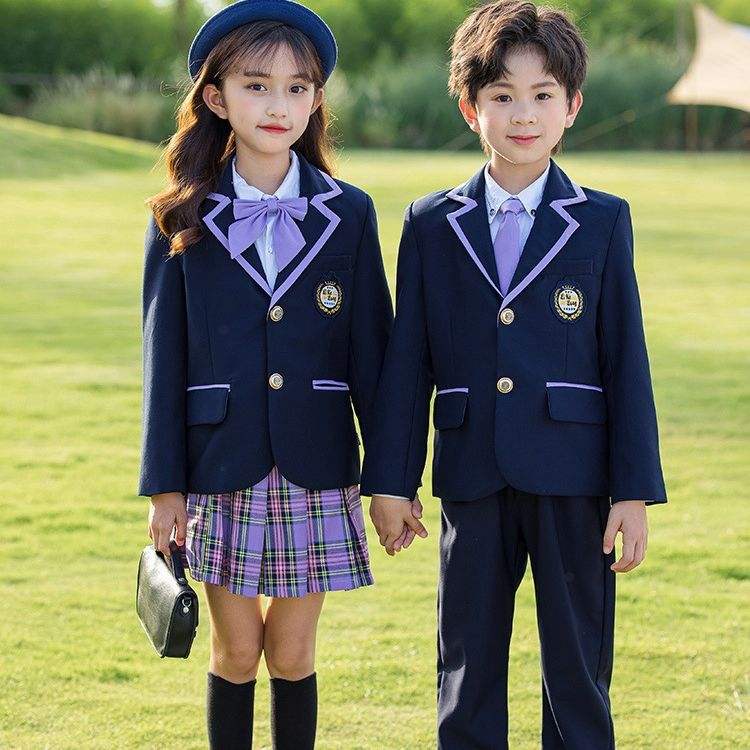 Blazer Navy Skirt Tights School Uniform Toddler Girl Navy Blue Tights