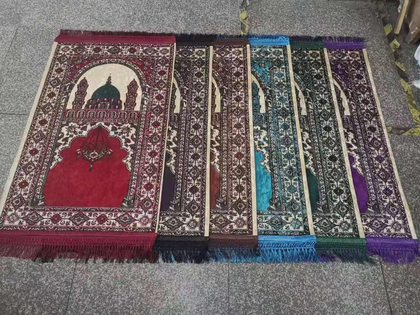 Tappeto Di Preghiera Islamico Portatile - Morbido, 70x108 Cm, Ideale Per Ramadan Ed Eid - Foto 7