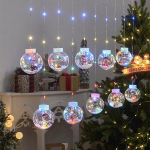 Nouvelle conception <span class=keywords><strong>de</strong></span> guirlande lumineuse LED en forme <span class=keywords><strong>de</strong></span> Père Noël et <span class=keywords><strong>de</strong></span> <span class=keywords><strong>bonhomme</strong></span> <span class=keywords><strong>de</strong></span> <span class=keywords><strong>neige</strong></span>, décoration <span class=keywords><strong>de</strong></span> Noël, fil <span class=keywords><strong>de</strong></span> cuivre imperméable, guirlande lumineuse féerique - Product Image 2