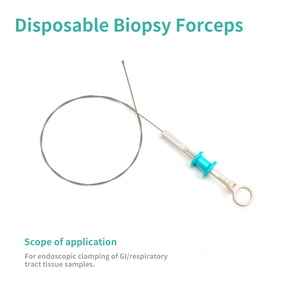 Pinces à biopsie flexibles jetables pour gastroscopie et coloscopie, en acier inoxydable, à commande manuelle - Product Image 4