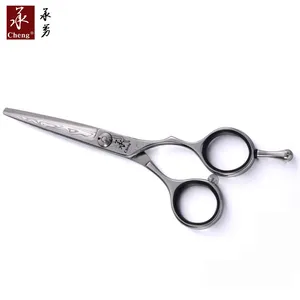 KD-50 DLC Professional beauty design hair cutting scissors diamond like carbon barber salon hairdressing scissors YONGHE