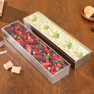 Tegame tiramisù <span class=keywords><strong>con</strong></span> <span class=keywords><strong>coperchio</strong></span>/scatola tiramisù in <span class=keywords><strong>acciaio</strong></span> inossidabile <span class=keywords><strong>con</strong></span> <span class=keywords><strong>coperchio</strong></span> trasparente - Product Image 6