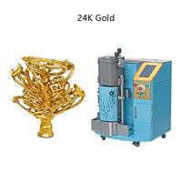 Machine de moulage sous vide pour bijoux 5 kW, capacité 1 kg d'or, fusion rapide, mini équipement de moulage