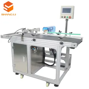 Automatic Flat Sticker Intelligent Label Making Machines Control Accurate Labeling Machine With Photoelectric Sensor