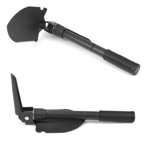 Pala pieghevole portatile multifunzione tattica per esterni con pala di sopravvivenza, attrezzo trincerante per maniglia a tre volte - Product Image 5