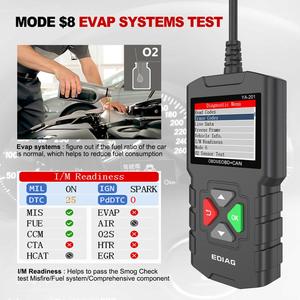Prueba de Monitor a Bordo (Modo 6) Herramienta de Diagnóstico para Automóviles Ediag YA 201 OBD2 - Product Image 4