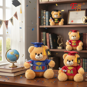 16 \ "marrone chiaro laurea PhD orso 12 pz/c Premium giocattolo promozionale - Product Image 5