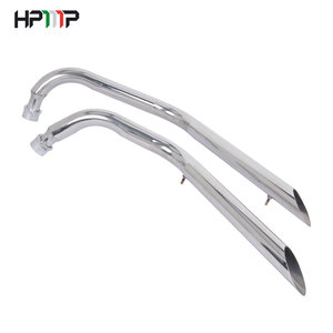 Tubo di Collegamento Scarico Modificato in Acciaio Inox per Honda <span class=keywords><strong>Shadow</strong></span> 1100 VT1100T - Product Image 3