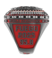 Bague de champion de baseball personnalisée avec nom pour tournoi de baseball et objets de collection d'équipe