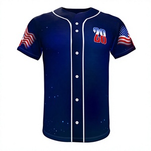 Top Quality Baseball Uniforms Jersey Custom Printing Logo Baseball Uniform Sportswear Custom Baseball Jersey Wholesale Price - Product Image 1