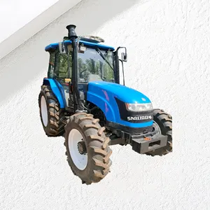 Cheap price used farm tractors NEW Holland SNH1004 100HP engine Mini 4x4wd in united states