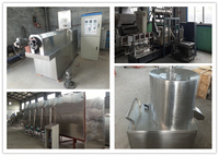 Extrudeuse automatique de nourriture flottante pour poissons, machine de traitement des granulés de crevettes, ligne de production d'aliments aquatiques