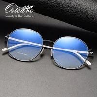 Gafas Ópticas de Lujo Personalizadas Premium para Hombre, Clásicas, Sin Tornillos, de Marca, para Miopía, Monturas de Gafas