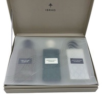 Ensemble cadeau de parfum de luxe pour homme IBRAQ Diamond Collection, 75 ml x 3 pièces, vente en gros, parfum naturel longue durée