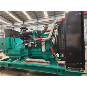 Cummins 30 Kva Open Type Diesel Generator Set Silent Alternator 3-Phase 230V Rated Voltage 60Hz Frequency Low DC Output Sale