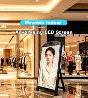 Layar Tampilan LED Portabel P2.5 0.64x0.96m Digital Signage