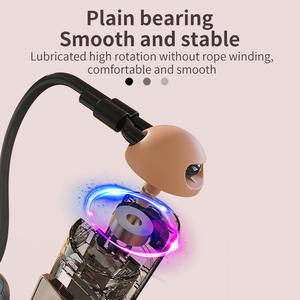 Corde à sauter intelligente avec Bluetooth et affichage numérique pour l'entraînement physique, rechargeable, unisexe, rose, 26,8 cm - Product Image 2