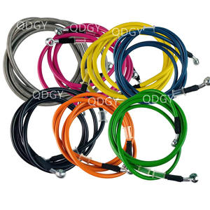 <span class=keywords><strong>Tubo</strong></span> <span class=keywords><strong>Freno</strong></span> <span class=keywords><strong>Moto</strong></span> in Acciaio Inox Intrecciato M10, Qualsiasi Lunghezza, per <span class=keywords><strong>Freno</strong></span> Anteriore e <span class=keywords><strong>Posteriore</strong></span>, per ATV, <span class=keywords><strong>Moto</strong></span> da Cross, <span class=keywords><strong>Moto</strong></span> da Strada e da Corsa - Product Image 2