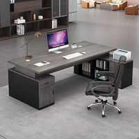 Bureau de direction moderne pour la maison, en bois, multifonctionnel, avec tiroirs de rangement, modulaire, taille personnalisable, haute qualité, usage commercial