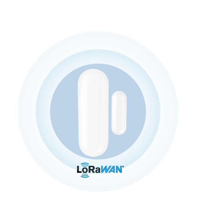 Minew LoRa Anti-Tamper Alerts Real-Time Monitoring IoT LoRaWAN Door Sensor of Door and Window Status