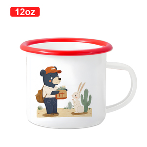 Commande en gros EffiPrint livraison directe tasses en céramique travailleur <span class=keywords><strong>social</strong></span> cadeaux d'appréciation pour le <span class=keywords><strong>personnel</strong></span> collègue employé émail tasse à café - Product Image 3