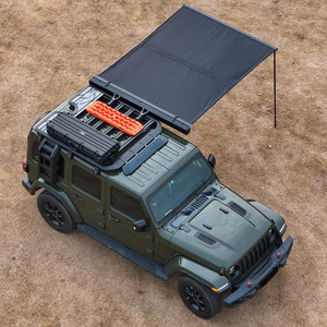Toldo Lateral para Auto Wardera Personalizable de ABS, Aluminio y Acero, Carpa de Techo Rígido para Camping, Alta Calidad, DIY, Estilo Outback - Product Image 2