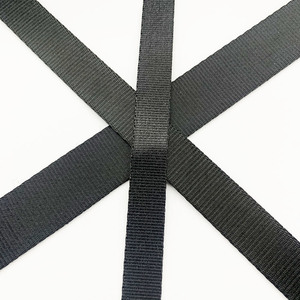 Bán Buôn Chất Lượng Cao Màu Đen Kích Cỡ Khác Nhau <span class=keywords><strong>Webbing</strong></span> Dây Đeo Băng Đồng Bằng Dệt <span class=keywords><strong>Nylon</strong></span> Vải Cho Túi Ba Lô - Product Image 3