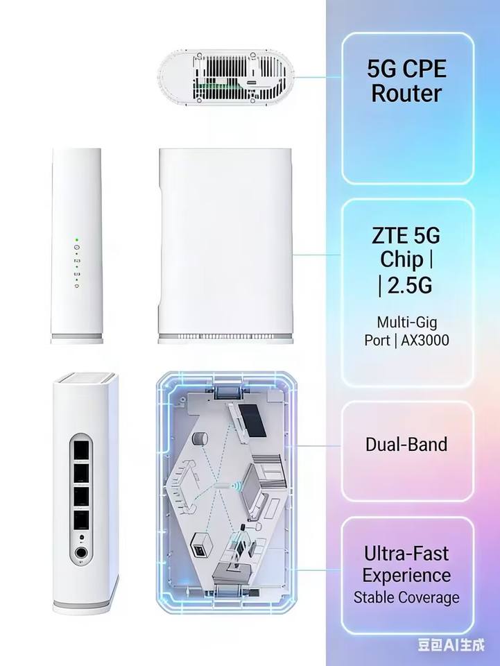 Wireless Router Universal Universal 4g/5g Modem Wifi Indoor Hotspot Wifi7 Wifi 6 Travel Router ...