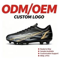 Chaussures de football pour hommes, crampons bas pour terrain synthétique, baskets de compétition d'intérieur, vente en gros