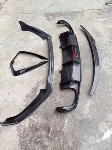 B9 <span class=keywords><strong>A4</strong></span>รถยนต์ชุด S4คาร์บอนไฟเบอร์กันชนหลังสปอยเลอร์ล้อหน้าสำหรับ <span class=keywords><strong>Audi</strong></span> <span class=keywords><strong>A4</strong></span> <span class=keywords><strong>Sline</strong></span> S4 B9 2017 2018 <span class=keywords><strong>2019</strong></span> - Product Image 3