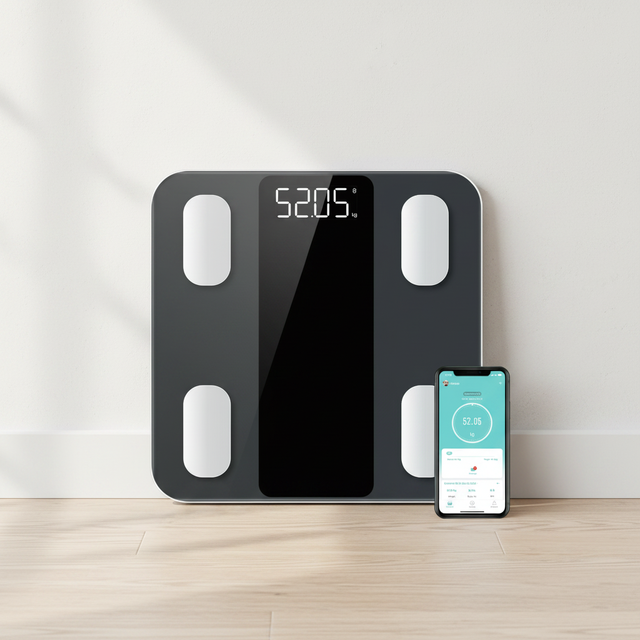 In Stock Human Body Fat Smart Scales Waterproof Glass Portable Digital Electronic Weighing Scales
