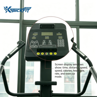 Bickfit ST1 Stairmaster Stepmill, équipement de fitness électrique pour usage commercial avec écran LED et fonctions réglables