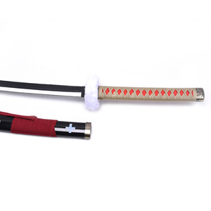 Épée d'anime, l'une des épées en bois du médecin démon de l'anime japonais <span class=keywords><strong>Red</strong></span> Blade, épée japonaise, cosplay - Product Image 2