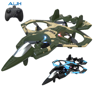 Aijh RC เครื่องบิน360 ° K500การบินการควบคุมระยะไกลสูงสุดเครื่องบินรบโฟม RC <span class=keywords><strong>ของเล่น</strong></span>เครื่องบิน - Product Image 1