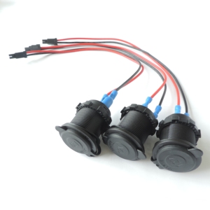 Perakitan kabel kustom otomotif <span class=keywords><strong>2</strong></span> Pin dengan konektor 02977763 ke Deutsch konektor DT04-2P GXL 18AWG kawat hitam dan merah - Product Image 2