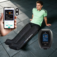 Bottes pneumatiques pour le soin des pieds avec logo personnalisé, masseur sans fil pour la relaxation complète des jambes, pour l'atténuation des œdèmes