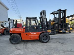 HELI CPCD100 10-Ton Diesel Forklift <b>Used</b> Heavy-Duty Counterbalanced Industrial Cargo Handler with Isuzu Engine - Product Image 3