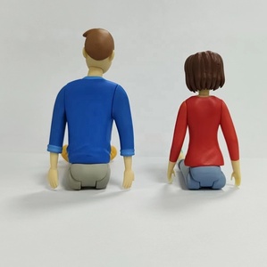 Mini Custom Oem <span class=keywords><strong>Pop</strong></span> produttore i quattro arti mobile Cartoon Fine Pvc plastica vinile poli resina Anime figurine Action Figure - Product Image 5